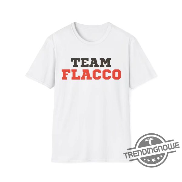 Joe Flacco Shirt Team Flacco T Shirt Joe Flacco Sweatshirt Cleveland Browns Football Sweatshirt trendingnowe 2