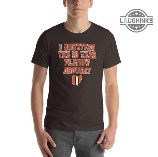 cleveland browns playoff shirt sweatshirt hoodie mens womens i survived the 18 year playoff drought tee cleveland browns playoffs football tshirt gift for fans laughinks 5