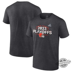 Bosworth Ncaa Shirt Charcoal Cleveland Browns 2023 Nfl Playoffs Shirt trendingnowe 2