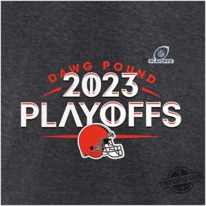Bosworth Ncaa Shirt Charcoal Cleveland Browns 2023 Nfl Playoffs Shirt trendingnowe 3