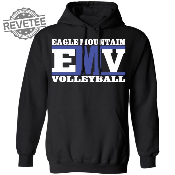 Eagle Mountain Emv Volleyball Shirt Eagle Mountain Utilities T Shirt Hoodie Sweatshirt Unique revetee 2