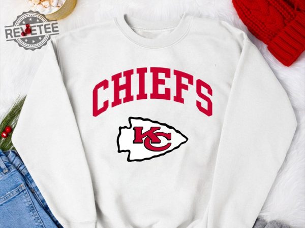 Kansas City Football Sweatshirt Vintage Style Kansas City Football Crewneck Football Sweatshirt Kansas City Sweatshirt Football Fan Gift Unique revetee 4