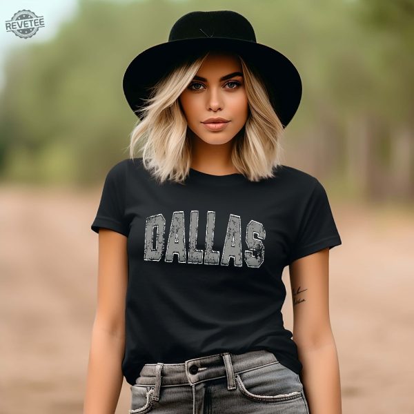 Dallas Football Sweatshirt Dallas Football Shirt Vintage Dallas Football Sweatshirt Dallas Fan Gift Sunday Football Sweater Unique revetee 3