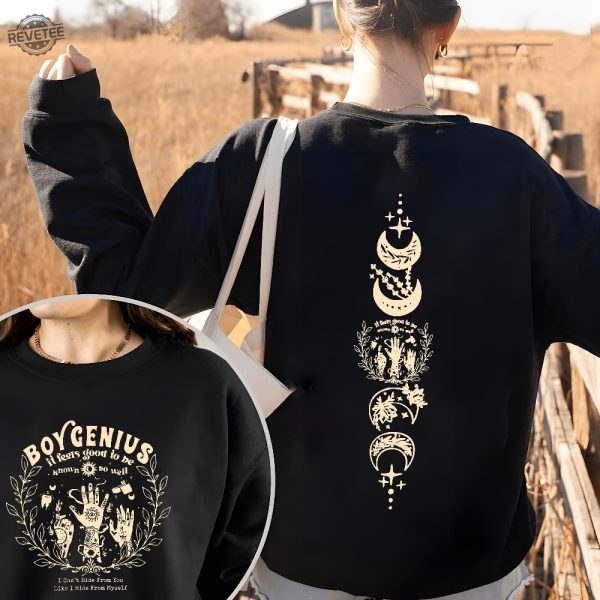 Boygenius Merch T Shirt Sweatshirt Hoodie Boygenius Band 2023 Tour Shirt Indie Rock Music Tour 2023 Merch Indie Music Shirt Reset Tour Unique revetee 2