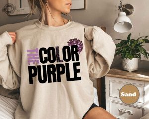 The Color Purple Sweatshirt And Hoodie The Color Purple Classic Movie Lover Gift Black Girl Magic Shirt Unique revetee 2