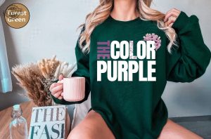 The Color Purple Sweatshirt And Hoodie The Color Purple Classic Movie Lover Gift Black Girl Magic Shirt Unique revetee 4