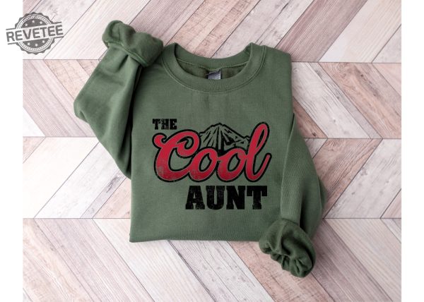 The Cool Aunt Shirt Aunt Gift Mothers Day Shirt Gift For Her Fantastic Sister Shirt Cool Aunt Tee The Cool Aunt Shirt Unique revetee 2