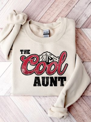 The Cool Aunt Shirt Aunt Gift Mothers Day Shirt Gift For Her Fantastic Sister Shirt Cool Aunt Tee The Cool Aunt Shirt Unique revetee 4