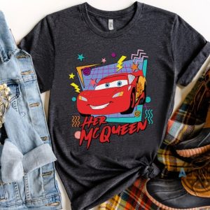 disney cars shirts sweatshirts hoodies retro 90s pixar his sally and her mcqueen tshirt 2024 disneyland vacation trip tee valentines day gift couple matching outfits laughinks 3 1