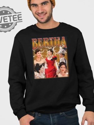 Bertha The Boss Shirt Bertha The Boss Hoodie Sweatshirt Longsleeve Unique revetee 4