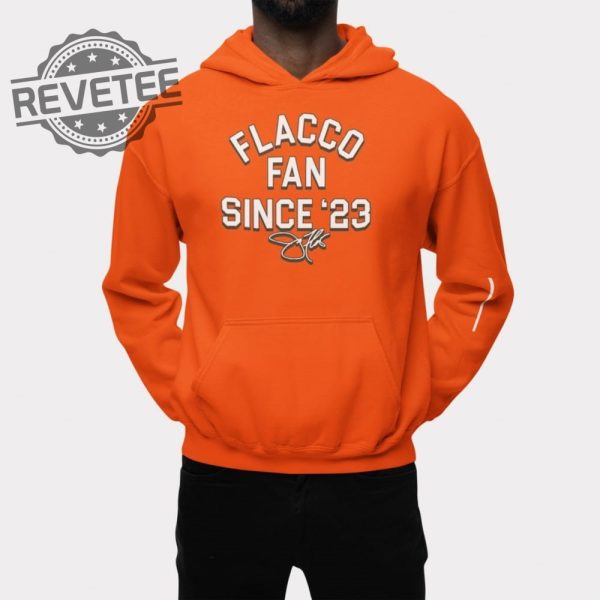 Flacco Fan Since 23 Shirt Flacco Fan Since 23 Hoodie Sweatshirt Longsleeve Unique revetee 2