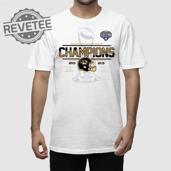 Mizzou Cotton Bowl Champions 2023 Shirt Mizzou Cotton Bowl Champions 2023 Hoodie Sweatshirt Longsleeve Unique revetee 1