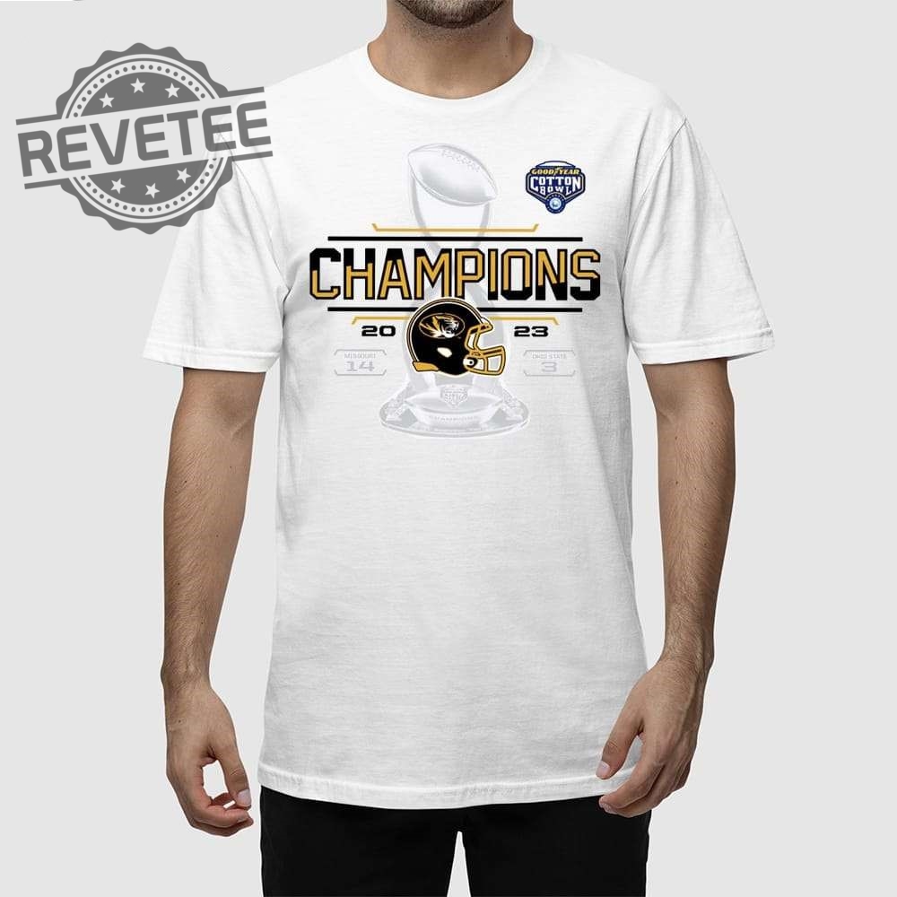 Mizzou Cotton Bowl Champions 2023 Shirt Mizzou Cotton Bowl Champions 2023 Hoodie Sweatshirt Longsleeve Unique