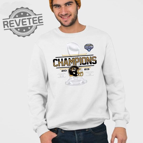 Mizzou Cotton Bowl Champions 2023 Shirt Mizzou Cotton Bowl Champions 2023 Hoodie Sweatshirt Longsleeve Unique revetee 4