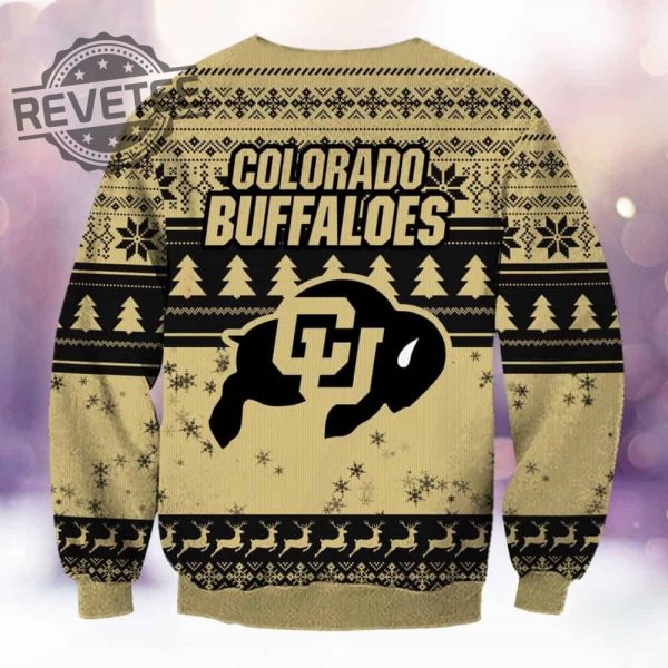Buffaloes Grnch Christmas Ugly Sweater Hoodie Sweatshirt 3D All Over Printed Unique revetee 3