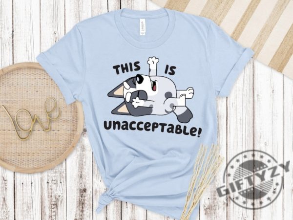 This Is Unacceptable Bluey Shirt Retro Chilli Heeler Tshirt Dad Bluey Sweatshirt Chilli Heeler Hoodie Bluey Family Sweater Bluey Cool Dad Club Shirt giftyzy 1