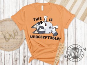 This Is Unacceptable Bluey Shirt Retro Chilli Heeler Tshirt Dad Bluey Sweatshirt Chilli Heeler Hoodie Bluey Family Sweater Bluey Cool Dad Club Shirt giftyzy 2