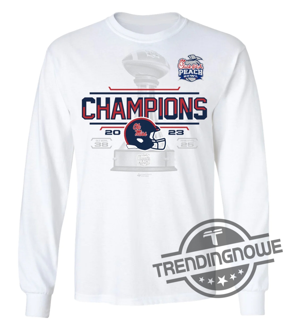 Ole Miss Peach Bowl Shirt 2023 Chick Fil A Peach Bowl Champions Score Shirt 7 Ole Miss Peach Bowl Shirt 2023 Chick Fil A Peach Bowl Champions Score Shirt