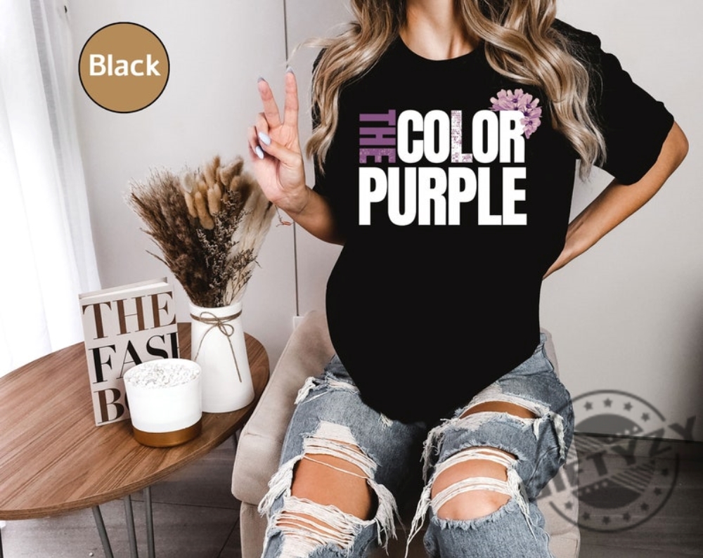 The Color Purple Tshirt The Color Purple Hoodie Black Girl Magic Sweatshirt Classic Movie Lover Shirt