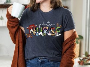 Pediatric Nurse Toy Story Shirt Pediatric Nurse Gift Peds Nurse Shirt Cute Christmas Nurse Tee Picu Pediatric Nurse Holiday Nurse Tee Unique revetee 2