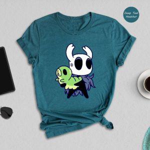 Cute Hollow Knight Shirt Cute Gaming Shirt Adorable Hollow Knight Tee The Knight Shirt Metroidvania Games Tee Gift For Games Unique revetee 2
