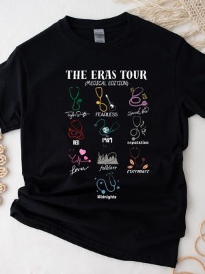 Eras Tour Medical Edition Shirt Medical Stethoscope Registered Nurse Shirt Eras Tour 2023 In My Nurse Era Shirt Nurse Eras Tour Unique revetee 4