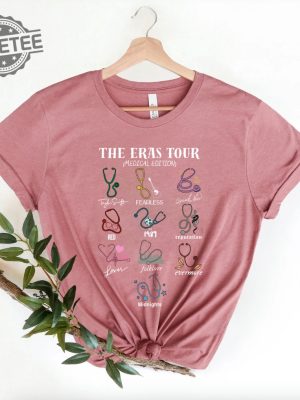 Eras Tour Medical Edition Shirt Medical Stethoscope Registered Nurse Shirt Eras Tour 2023 In My Nurse Era Shirt Nurse Eras Tour Unique revetee 5