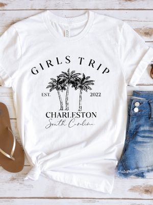 Girls Trip Shirt Girls Vacation Tee Girls Travel Tshirt Vacay Mode Traveler Gift Girls Weekend Tee Womens Travel Shirt Spa Getaway Unique revetee 2