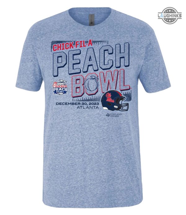 ole miss peach bowl shirt sweatshirt hoodie mens womens ole miss rebels football limited edition tshirt 2023 chick fil a gift for fans laughinks 1
