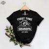 New Grandpa Gift Grandpa To Be Promoted To Grandpa First Time Grandpa Grandpa Shirt Grandpa Reveal Grandpa Shirts Gift For Grandpa Unique revetee 1