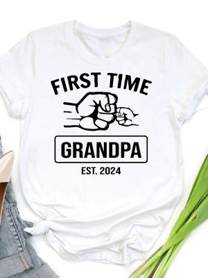 New Grandpa Gift Grandpa To Be Promoted To Grandpa First Time Grandpa Grandpa Shirt Grandpa Reveal Grandpa Shirts Gift For Grandpa Unique revetee 2