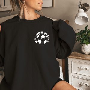 In My Soccer Mom Era Sweatshirt Sports Mom Sweatshirt Soccer Mama Crewneck Game Day Sweatshirt Soccer Mom Sweat Gift For Mom Unique revetee 4