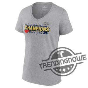 Rose Bowl Champions Shirt Michigan Wolverines College Football Playoff 2024 Rose Bowl Champions Superior Ability V Neck Shirt trendingnowe 2