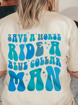 Blue Collar Wife Sweatshirt Funny Blue Collar Shirt Blue Collar Wives Club Shirt Collar Wife Tee Blue Collar Hoodie Girlfriend Shirt Unique revetee 3