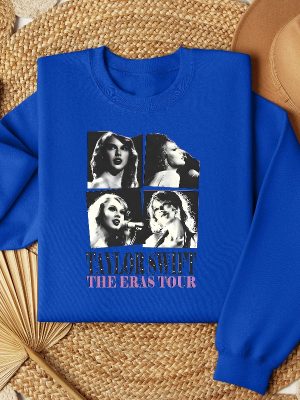 Taylor The Eras Tour Sweatshirt Swiftie Merch Hoodie Vintage The Eras Tour 2023 Midnights Concert Shirt Tour 2023 Sweatshirt Unique revetee 3