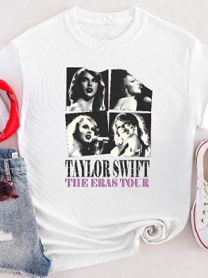 Taylor The Eras Tour Sweatshirt Swiftie Merch Hoodie Vintage The Eras Tour 2023 Midnights Concert Shirt Tour 2023 Sweatshirt Unique revetee 5