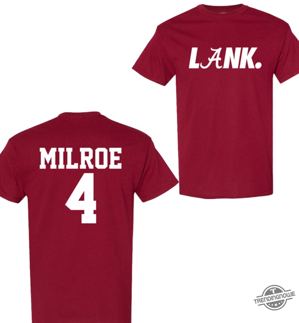 Jalen Milroe Shirt V2 Lank Alabama Shirt