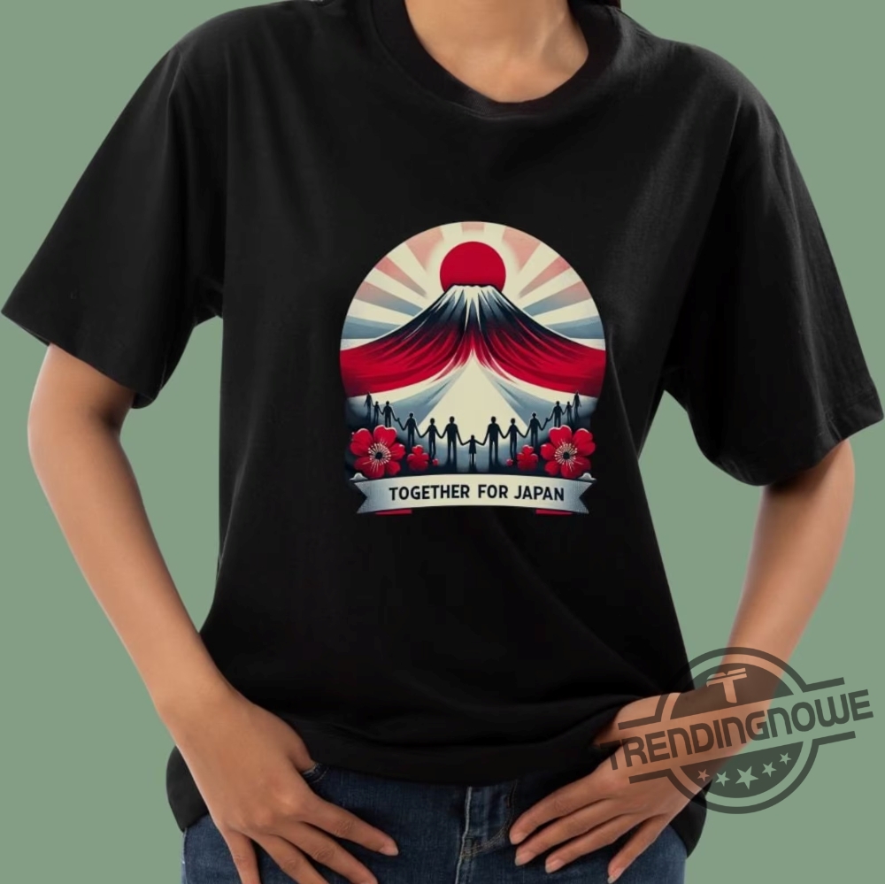 Together For Japan 2024 Earthquake Tsunami Shirt Japan Support Shirt 8 Together For Japan 2024 Earthquake Tsunami Shirt Japan Support Shirt trendingnowe.com 4