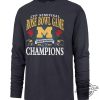 Michigan Rose Bowl Champs Shirt 202324 College Football Playoff Rose Bowl Champions Michigan Wolverines Shirt trendingnowe 1