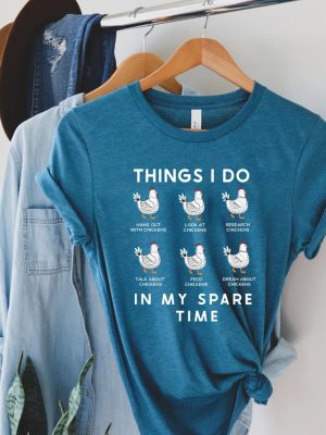 Funny Chicken Shirt Chicken Girl Shirt Chicken Mom Shirt Farm Girl Shirt Farm Family Shirt Farm Shirt Chicken Tee Farmer Dad Shirt revetee 4