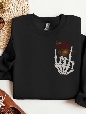 San Francisco Football Sweatshirt Gift For San Francisco Sports Fan San Fran Crewneck San Francisco Game Day Tshirt San Fran Apparel revetee 3