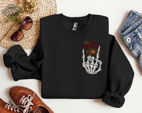 San Francisco Football Sweatshirt Gift For San Francisco Sports Fan San Fran Crewneck San Francisco Game Day Tshirt San Fran Apparel revetee 3