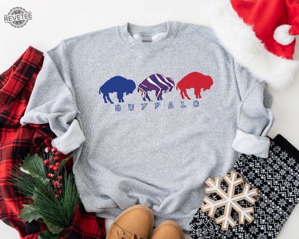 Buffalo Sweatshirt Buffalo Bills Hoodie Buffalo Football Sweatshirthoodie Afc East 716 Bills Mafia Buffalo Zubaz Cute Buffalo revetee 1