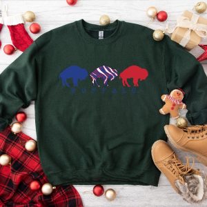 Buffalo Sweatshirt Buffalo Bills Hoodie Buffalo Football Sweatshirthoodie Afc East 716 Bills Mafia Buffalo Zubaz Cute Buffalo revetee 4