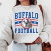 Vintage Buffalo Football Crewneck Buffalo Bill Sweatshirt Bill Sweatshirt Bills Football Buffalo New York Buffalo Fan Gift revetee 1