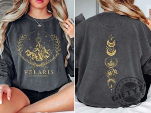 Velaris Shirt Velaris City Of Starlight Sweatshirt The Night Court Hoodie Sjm City Of Starlight Tshirt Acotar Shirt giftyzy 3