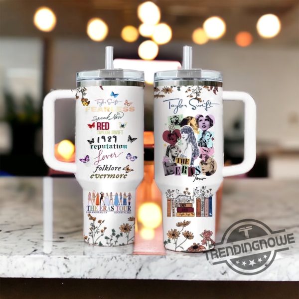 Taylor Swift Eras Stanley Tumbler Taylor Swift Tumbler Womens Tumbler Taylor Swift Stanley Cup Birthday Gift trendingnowe 2