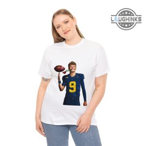 michigan rose bowl champions shirt sweatshirt hoodie jj mccarthy michigan wolverines football tshirt number 9 rose bowl 2024 champs tee shirts laughinks 4