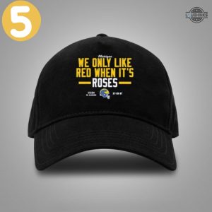 michigan rose bowl champs hat michigan wolverines football classic embroidered baseball cap 2024 game day university of michigan go blue dad hats laughinks 10
