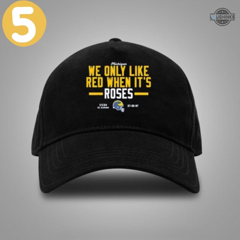 Michigan Rose Bowl Champs Hat Michigan Wolverines Football Classic